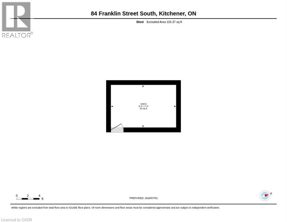 Detached for sale at 84 FRANKLIN Street S, Vanier, Kitchener, Ontario, photo 50