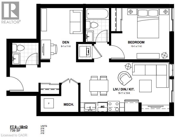 Apartment for sale at 253 ALBERT Street Unit# 216, Northdale, Waterloo, Ontario, photo 18