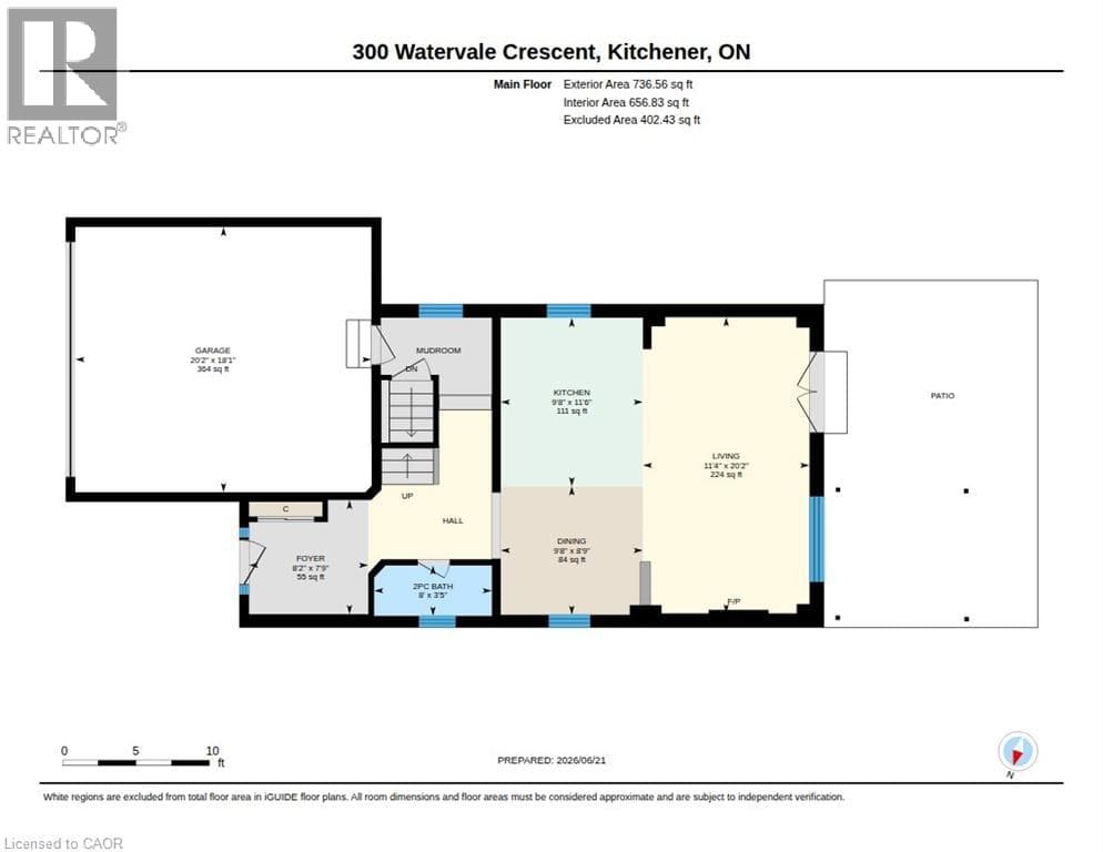 Detached for sale at 300 WATERVALE Crescent, Grand River South, Kitchener, Ontario, photo 47