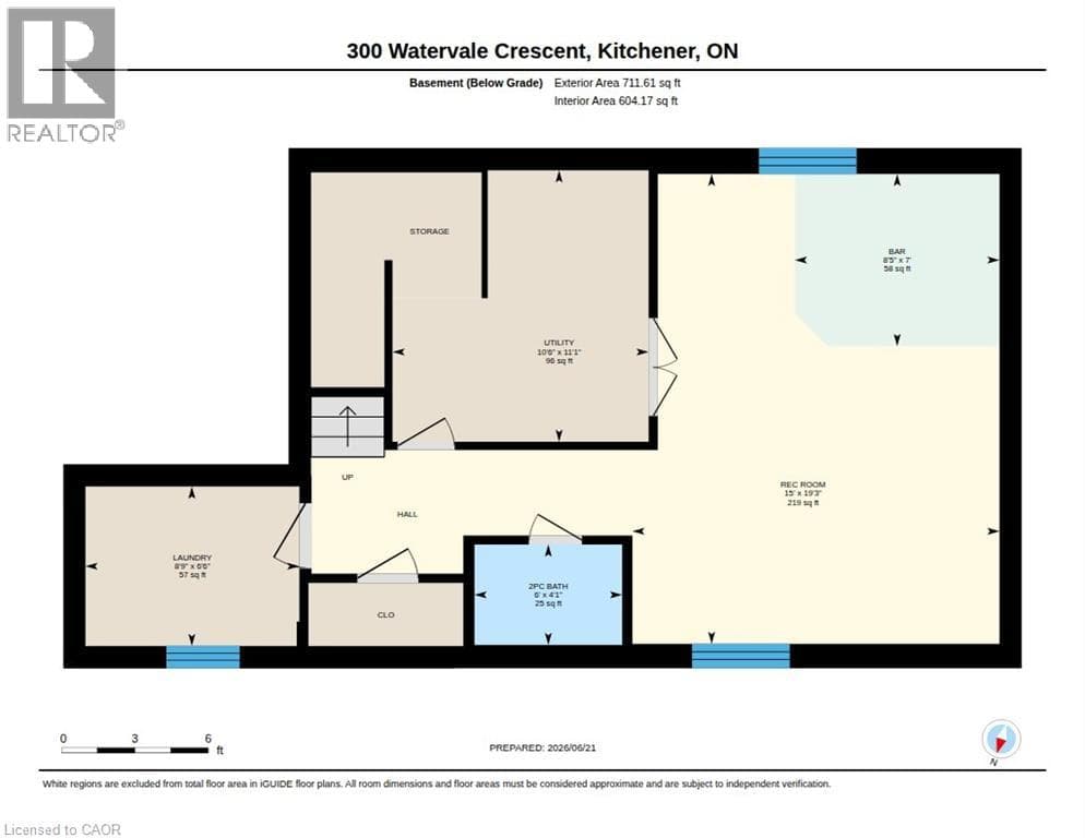 Detached for sale at 300 WATERVALE Crescent, Grand River South, Kitchener, Ontario, photo 49