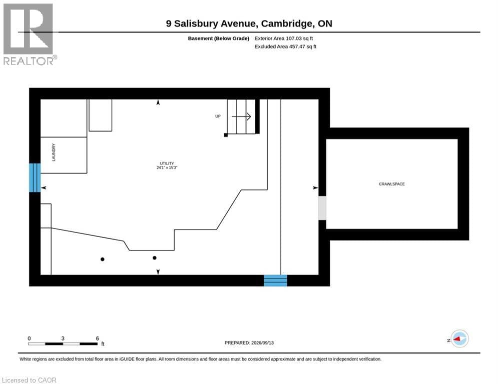 Semi-detached for sale at 9 SALISBURY Avenue, Downtown Galt, Cambridge, Ontario, photo 32