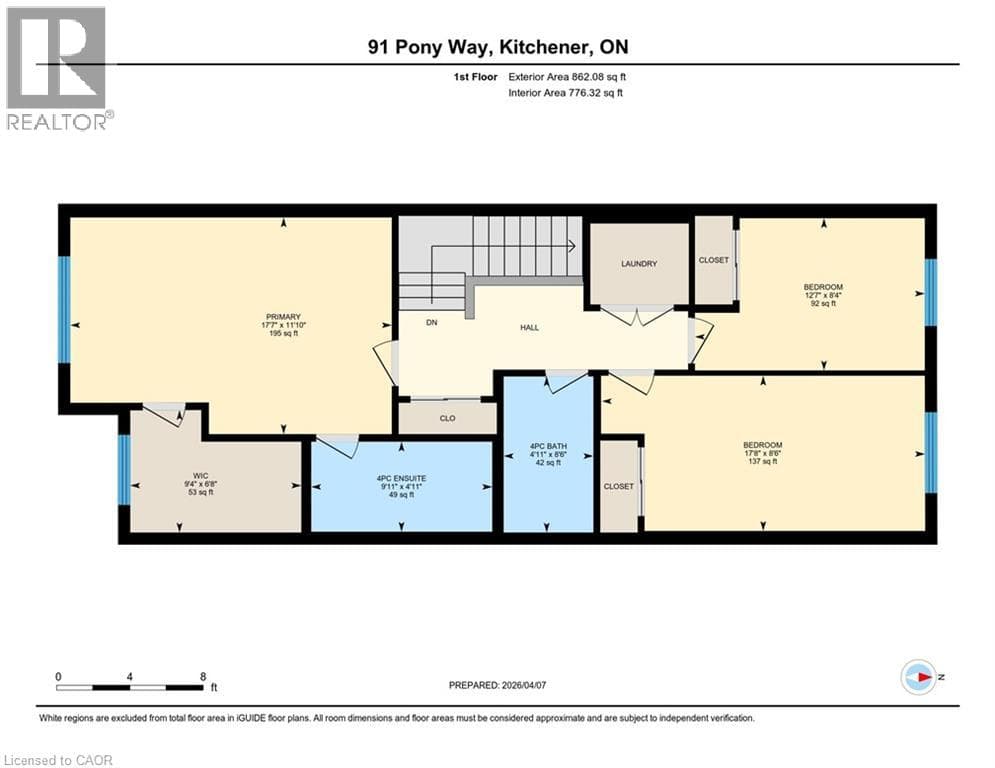 Townhouse for sale at 91 PONY Way, Huron Park, Kitchener, Ontario, photo 37
