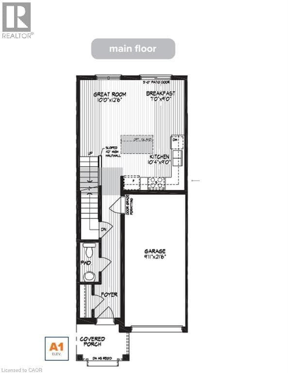 Townhouse for sale at LOT I051 BLAIR VALLEY Street, Doon South, Kitchener, Ontario, photo 3
