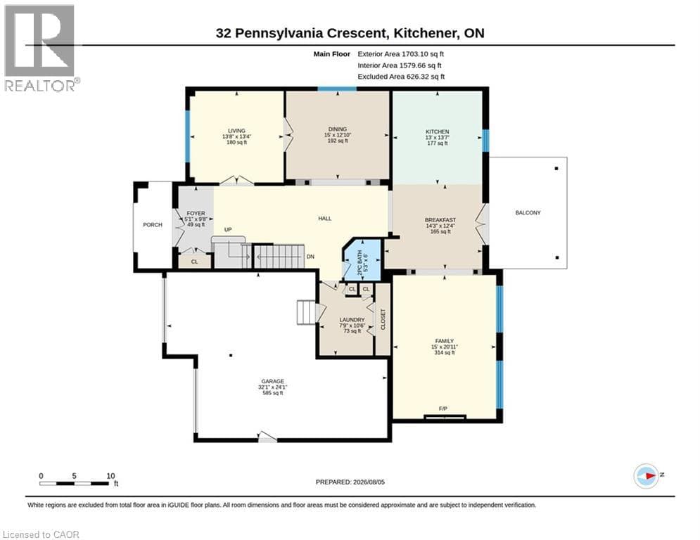 Detached for sale at 32 PENNSYLVANIA Crescent, Pioneer Tower West, Kitchener, Ontario, photo 37
