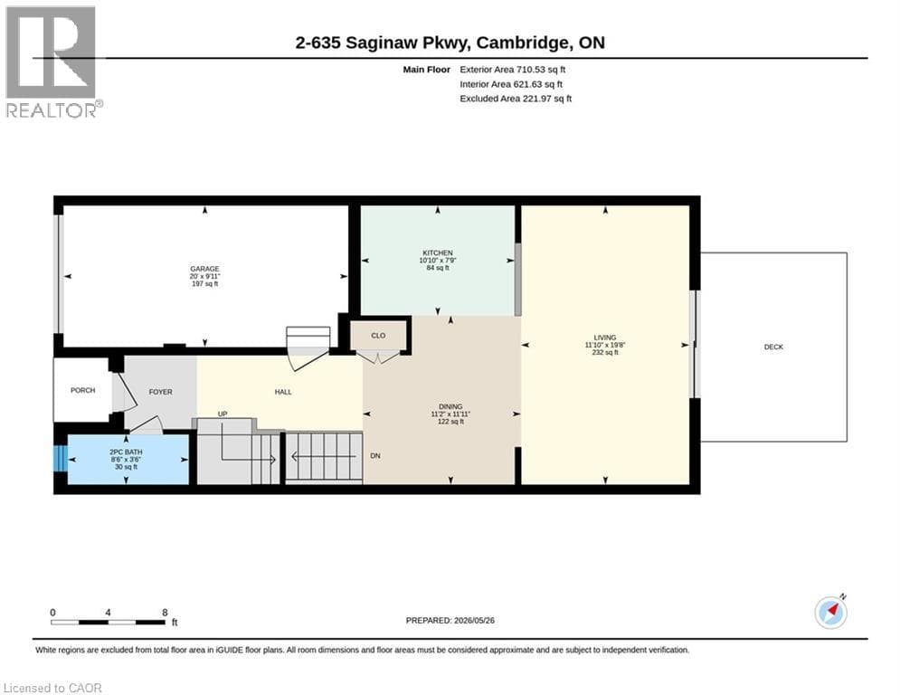 Townhouse for sale at 635 SAGINAW Parkway Unit# 2, Shades Mills, Cambridge, Ontario, photo 25