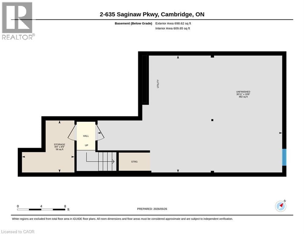 Townhouse for sale at 635 SAGINAW Parkway Unit# 2, Shades Mills, Cambridge, Ontario, photo 27