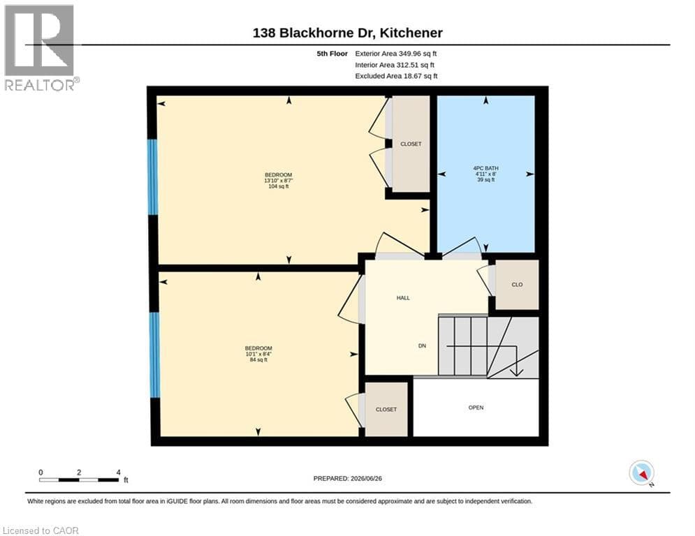 Townhouse for sale at 138 BLACKHORNE Drive Unit# 4, Laurentian Hills, Kitchener, Ontario, photo 38