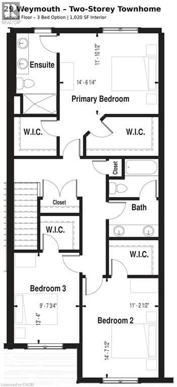 Townhouse for sale at 29 WEYMOUTH Street Unit# 2, Elmira, Woolwich, Ontario, photo 4