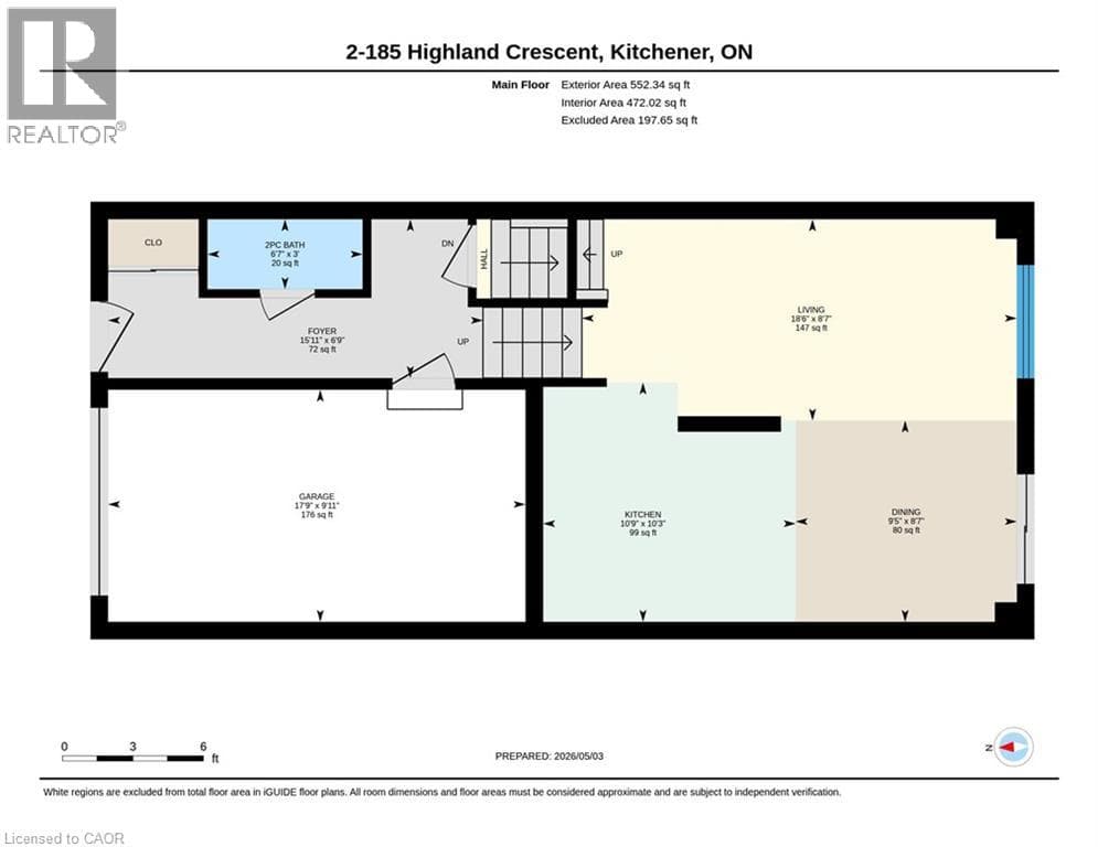 Townhouse for sale at 185 HIGHLAND Crescent Unit# 2, Victoria Hills, Kitchener, Ontario, photo 38
