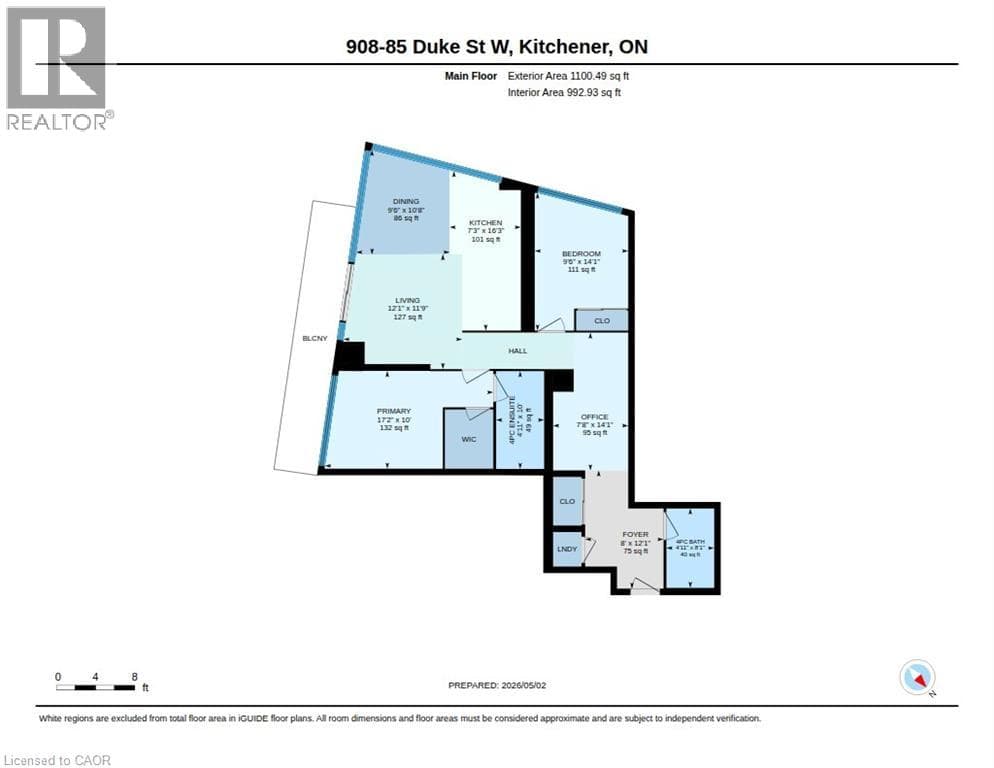 Apartment for sale at 85 W DUKE Street W Unit# 908, Downtown Kitchener, Kitchener, Ontario, photo 41