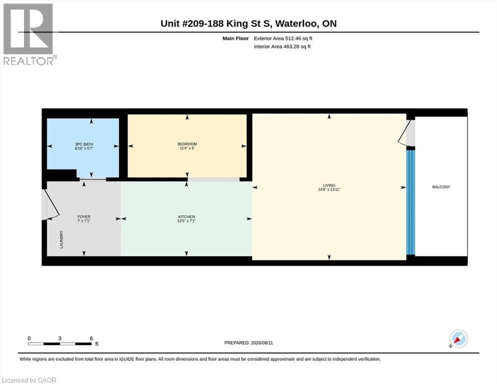Apartment for sale at 188 S KING Street S Unit# 209, Mary Allen, Waterloo, Ontario, photo 43