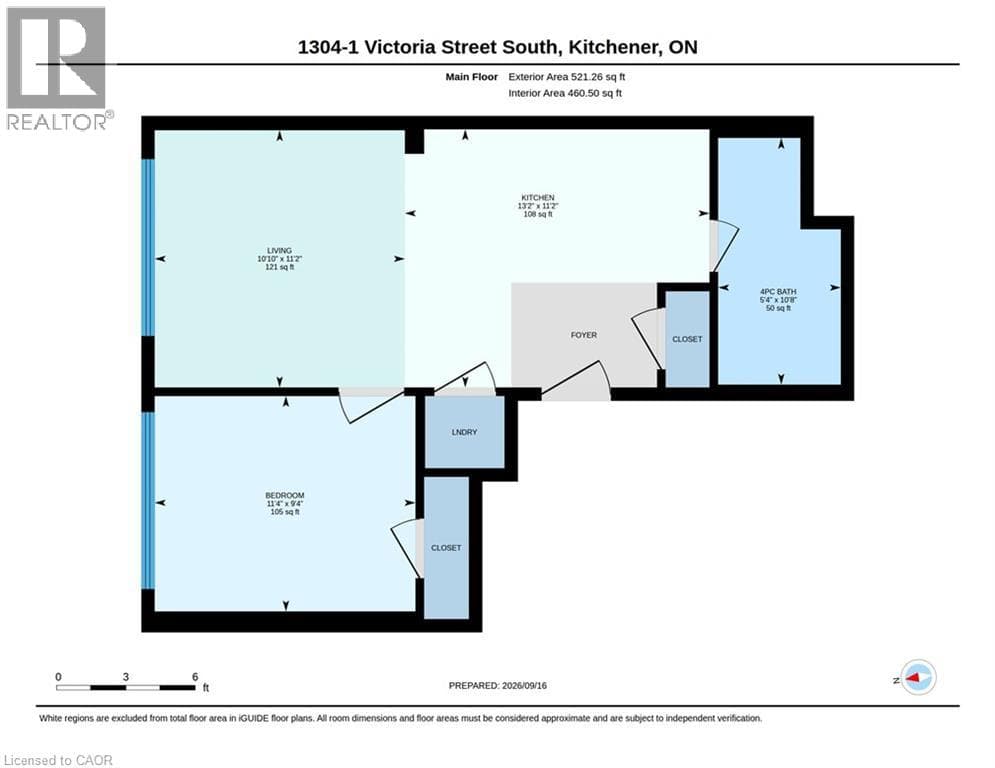 Apartment for sale at 1 VICTORIA Street S Unit# 1304, Downtown Kitchener, Kitchener, Ontario, photo 34