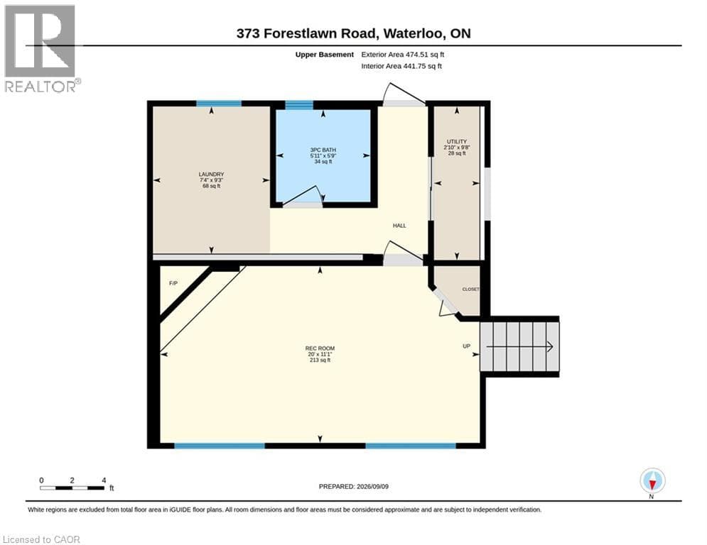 Detached for sale at 373 FORESTLAWN Road, University Downs, Waterloo, Ontario, photo 44