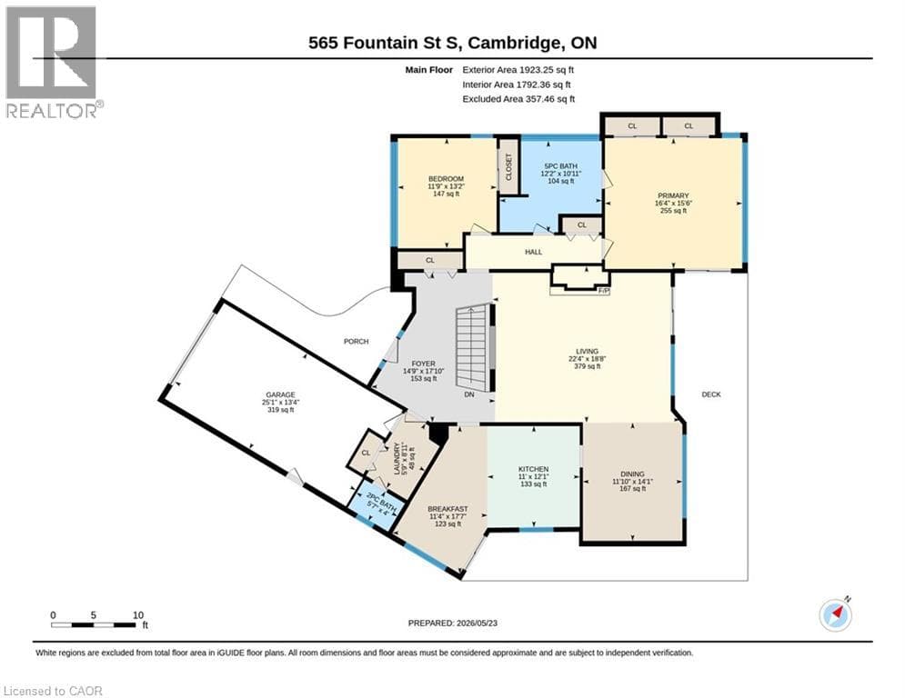 Detached for sale at 565 FOUNTAIN Street S, Preston Heights, Cambridge, Ontario, photo 49