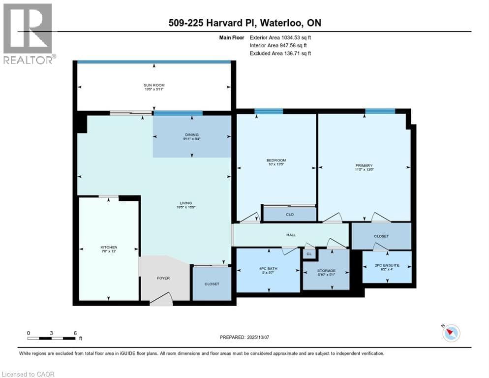 Apartment for sale at 225 HARVARD Place Unit# 509, Lincoln Heights, Waterloo, Ontario, photo 45