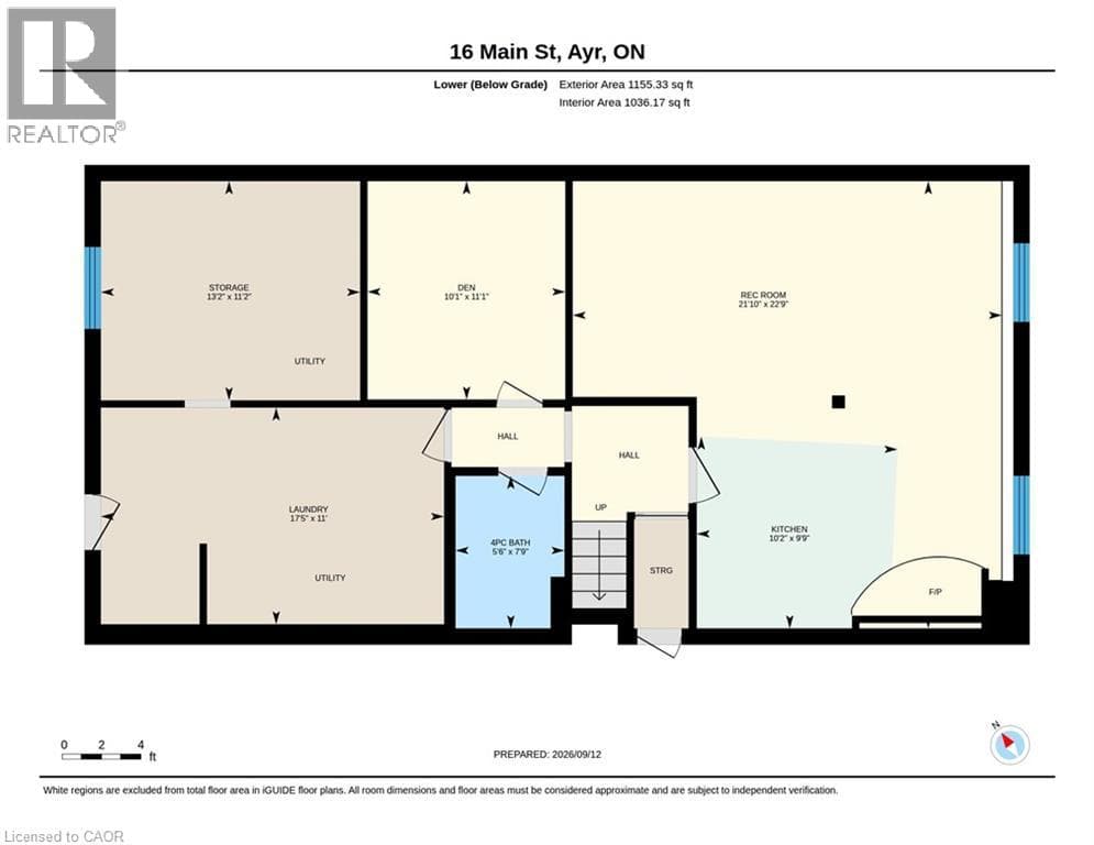 Detached for sale at 16 MAIN Street, Ayr, North Dumfries, Ontario, photo 33