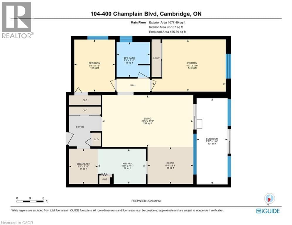 Apartment for sale at 400 CHAMPLAIN Boulevard Unit# 104, Southview, Cambridge, Ontario, photo 44