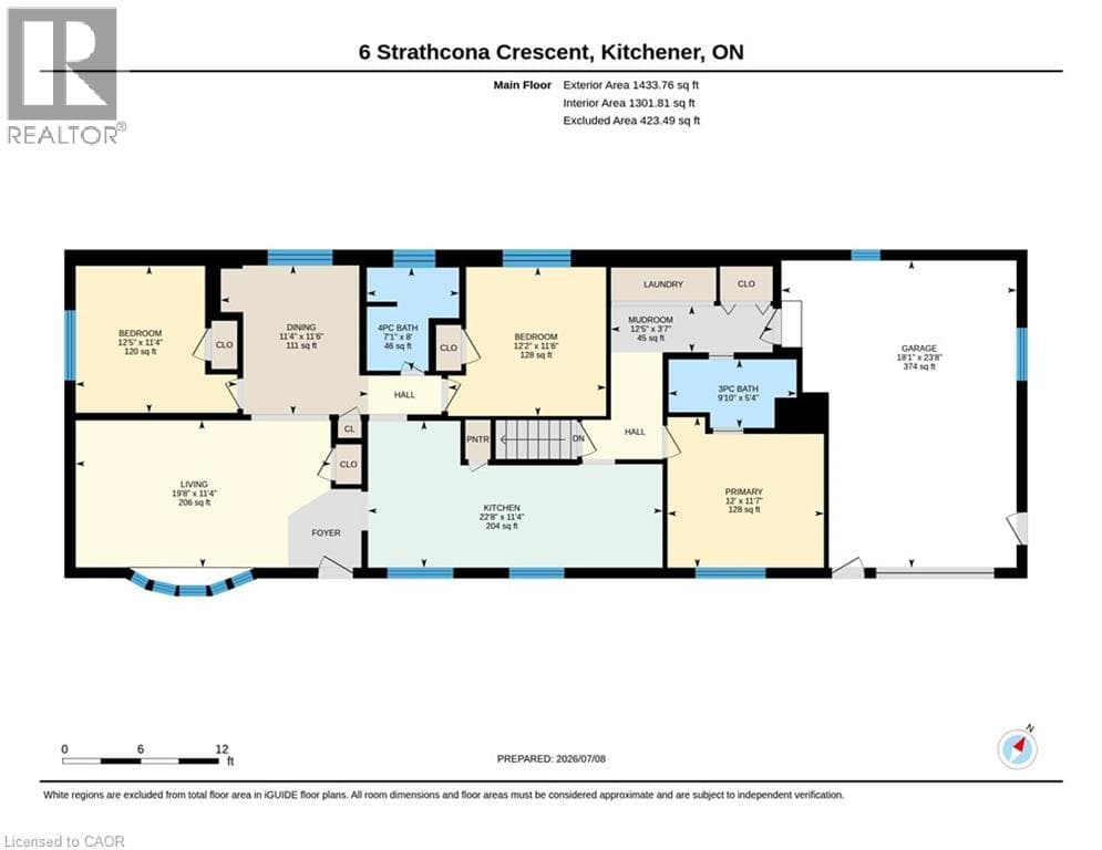 Detached for sale at 6 STRATHCONA Crescent, Heritage Park, Kitchener, Ontario, photo 37