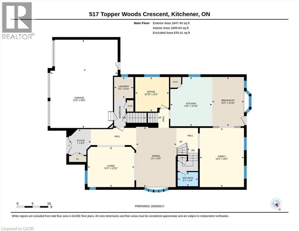 Detached for sale at 517 TOPPER WOODS Crescent, Doon South, Kitchener, Ontario, photo 48