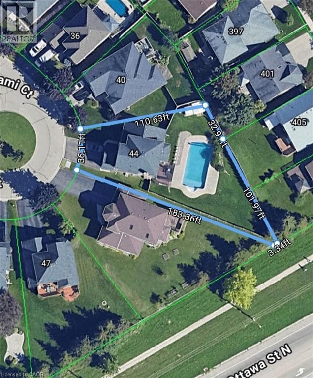 Detached for sale at 44 TAMI Court, Grand River North, Kitchener, Ontario, photo 4