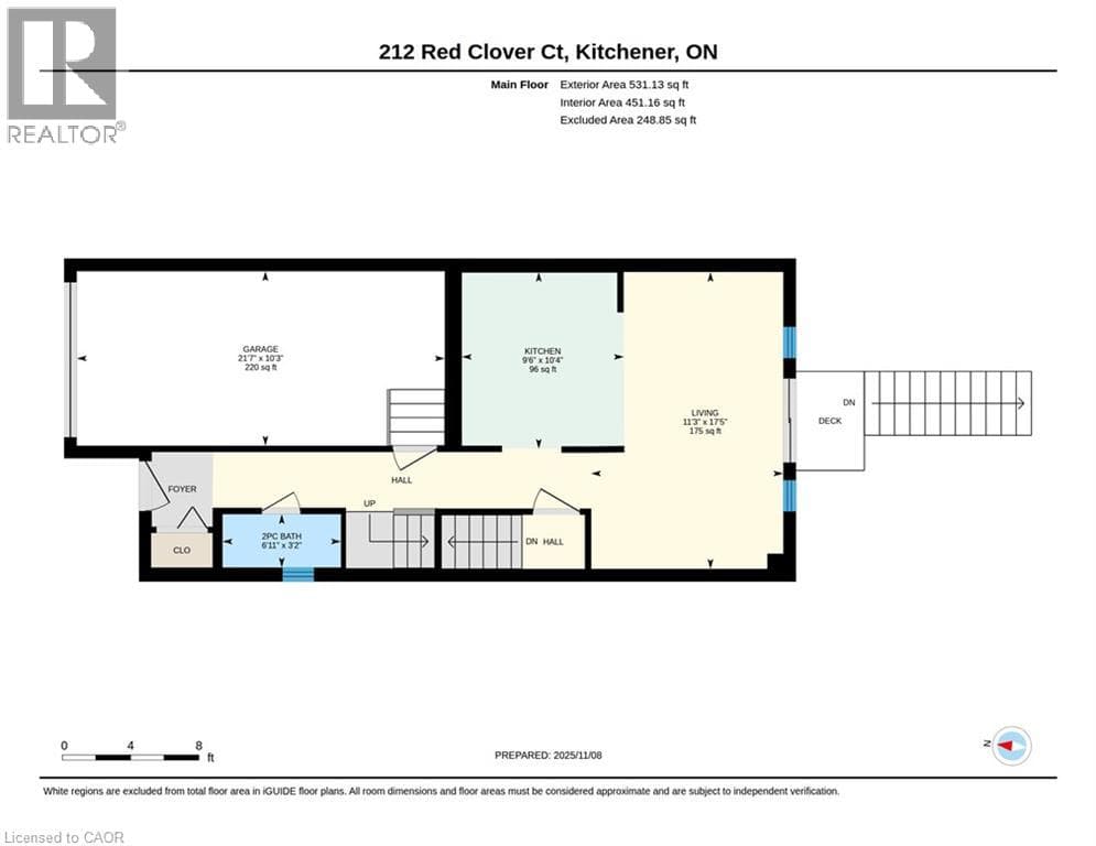 Townhouse for sale at 212 RED CLOVER Court, Laurentian West, Kitchener, Ontario, photo 44