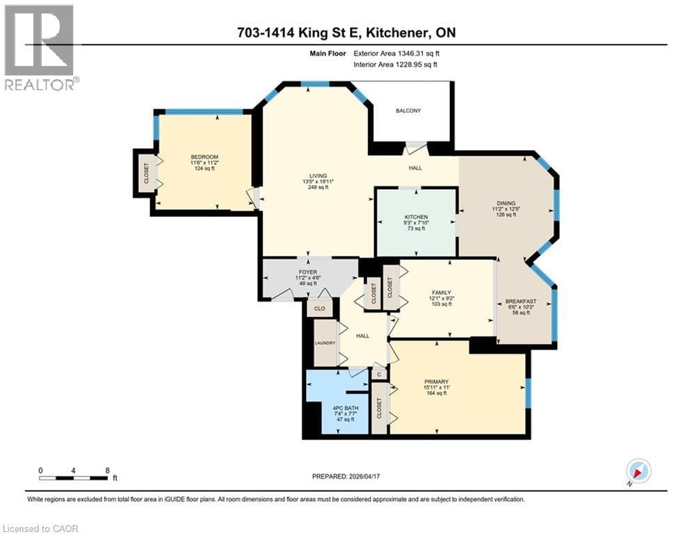 Apartment for sale at 1414 KING Street E Unit# 703, Eastwood, Kitchener, Ontario, photo 49