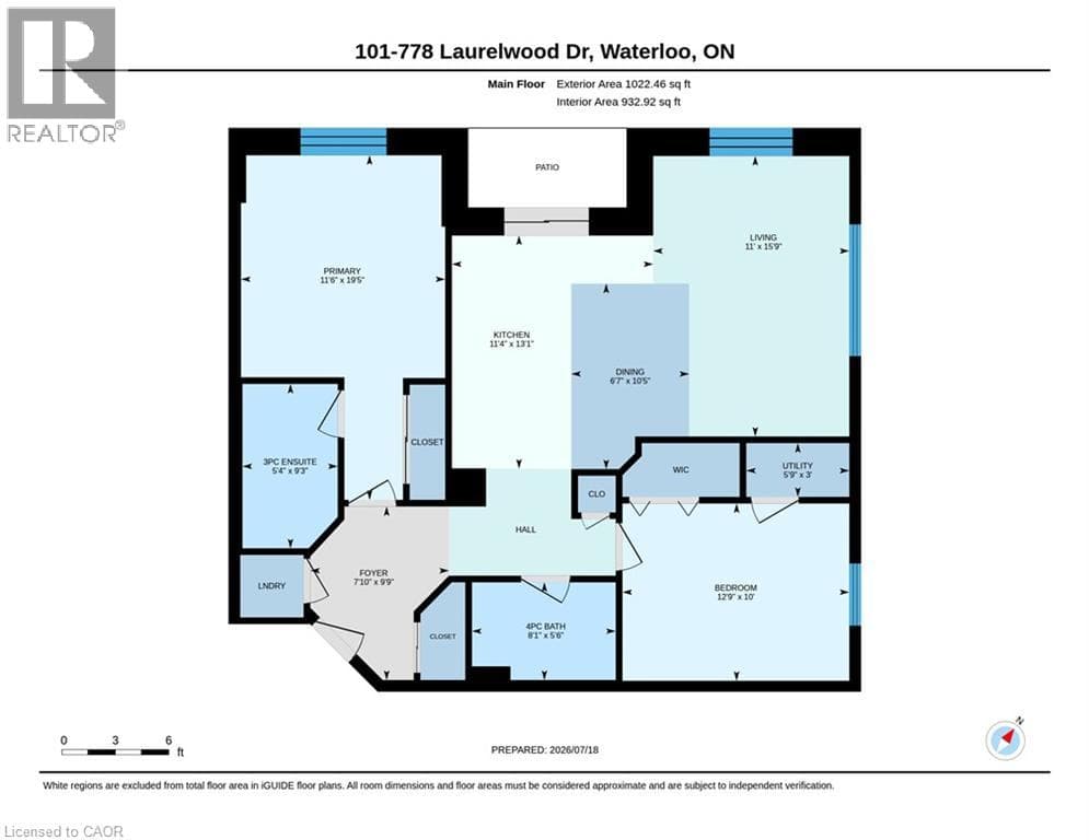 Apartment for sale at 776 LAURELWOOD Drive Unit# 101, Laurel Creek, Waterloo, Ontario, photo 26