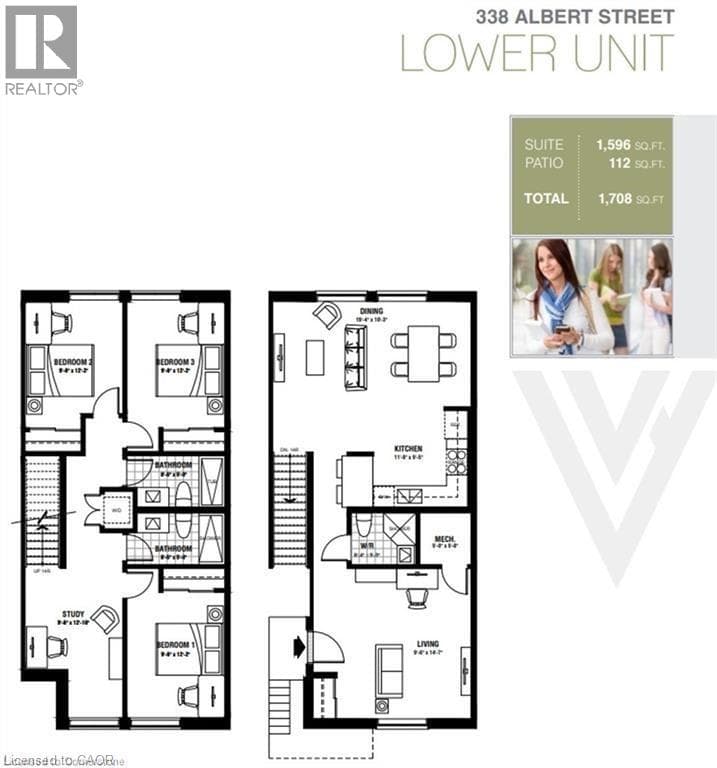 Townhouse for sale at 338 ALBERT Street Unit# 114, Northdale, Waterloo, Ontario, photo 20