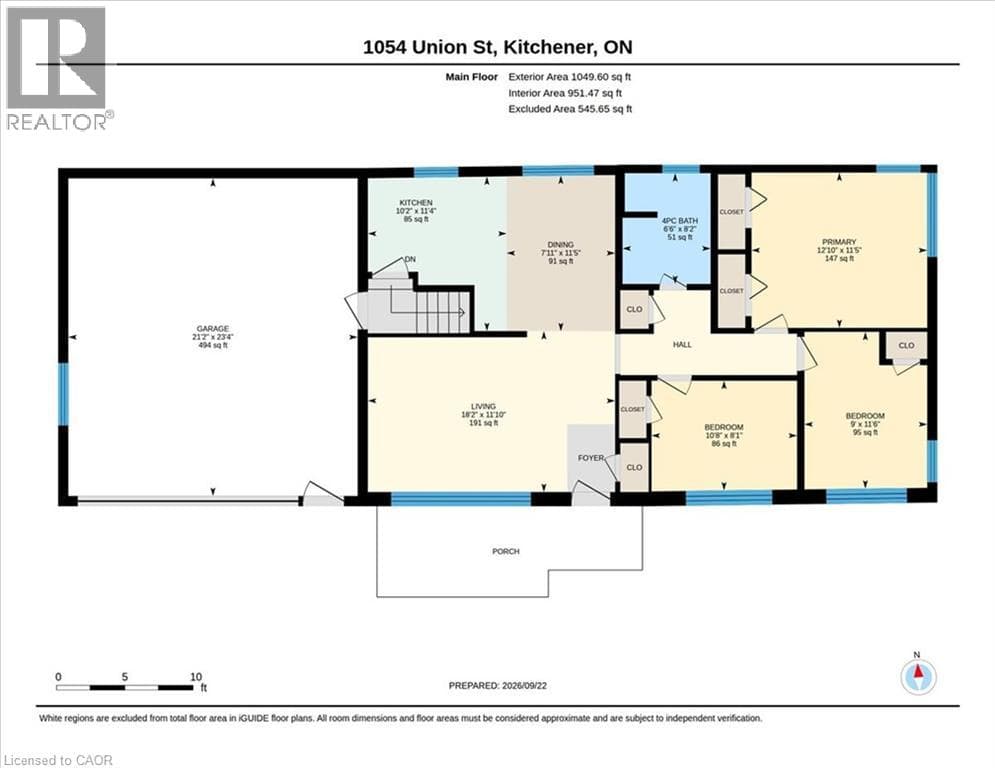 Detached for sale at 1054 UNION Street, Fairfield, Kitchener, Ontario, photo 43