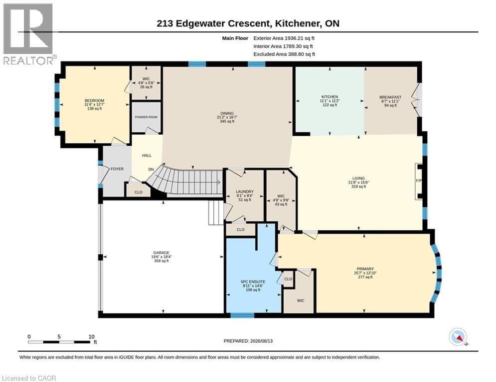 Detached for sale at 213 EDGEWATER Crescent, Grand River South, Kitchener, Ontario, photo 49