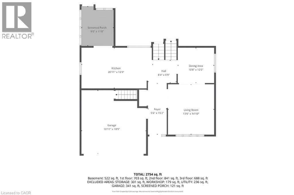 Detached for sale at 60 EBYDALE Drive, Idlewood, Kitchener, Ontario, photo 48