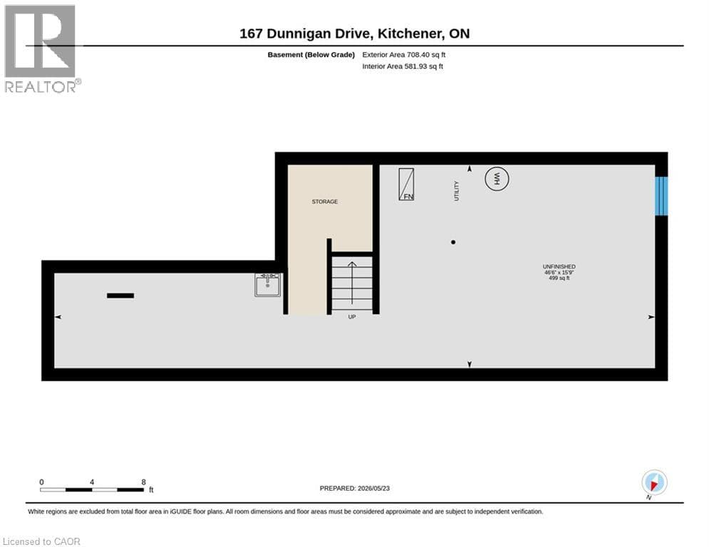 Townhouse for sale at 167 DUNNIGAN Drive, Grand River North, Kitchener, Ontario, photo 44