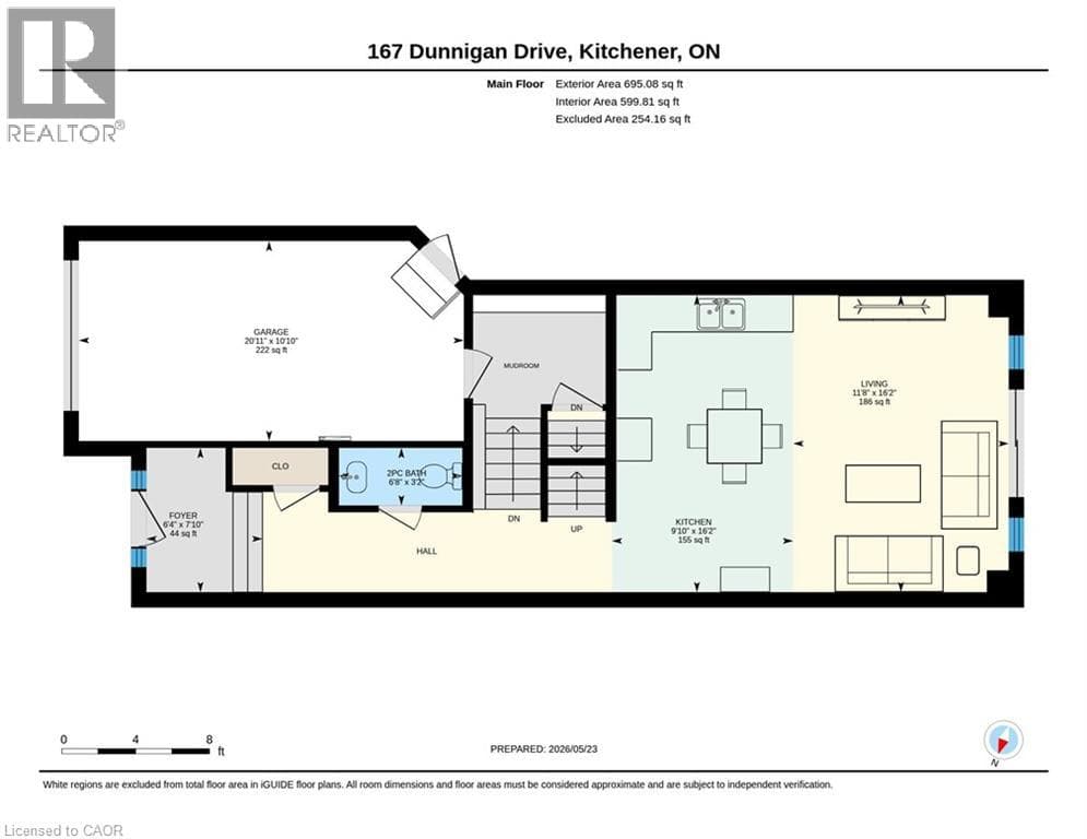 Townhouse for sale at 167 DUNNIGAN Drive, Grand River North, Kitchener, Ontario, photo 42