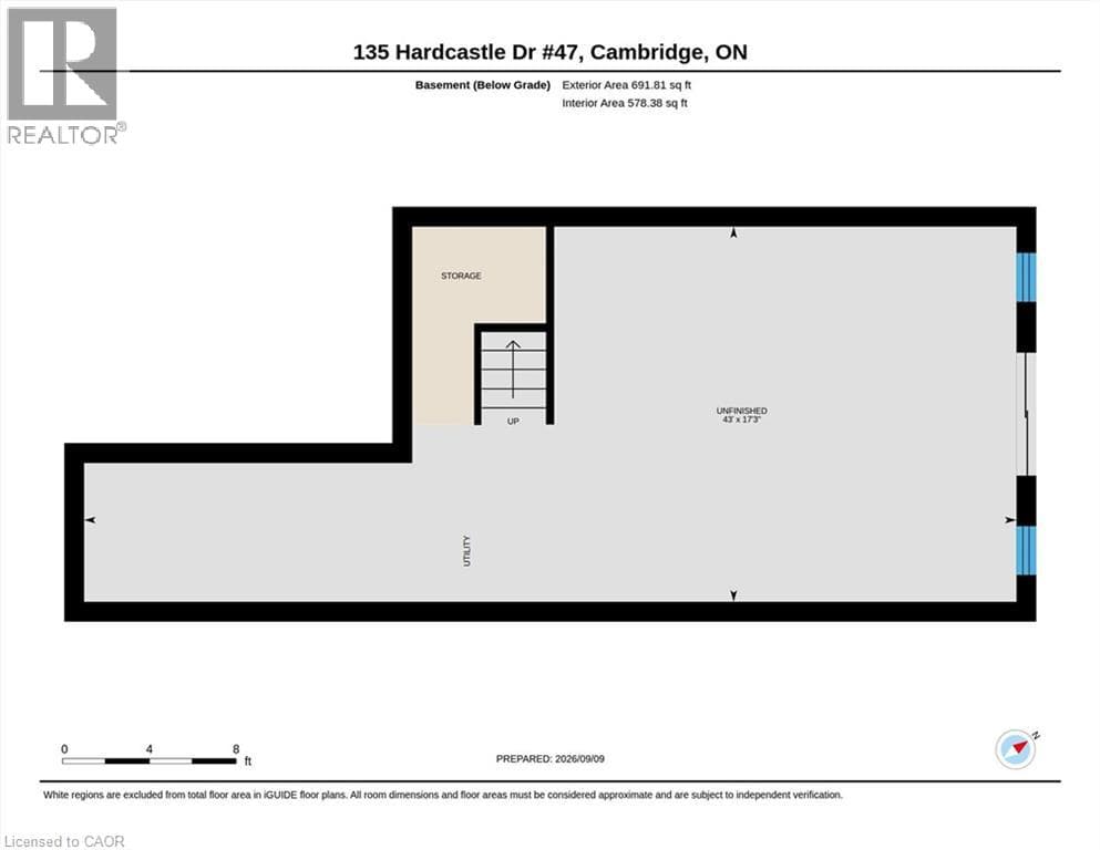 Townhouse for sale at 135 HARDCASTLE Drive Unit# 47, Victoria Highlands, Cambridge, Ontario, photo 42