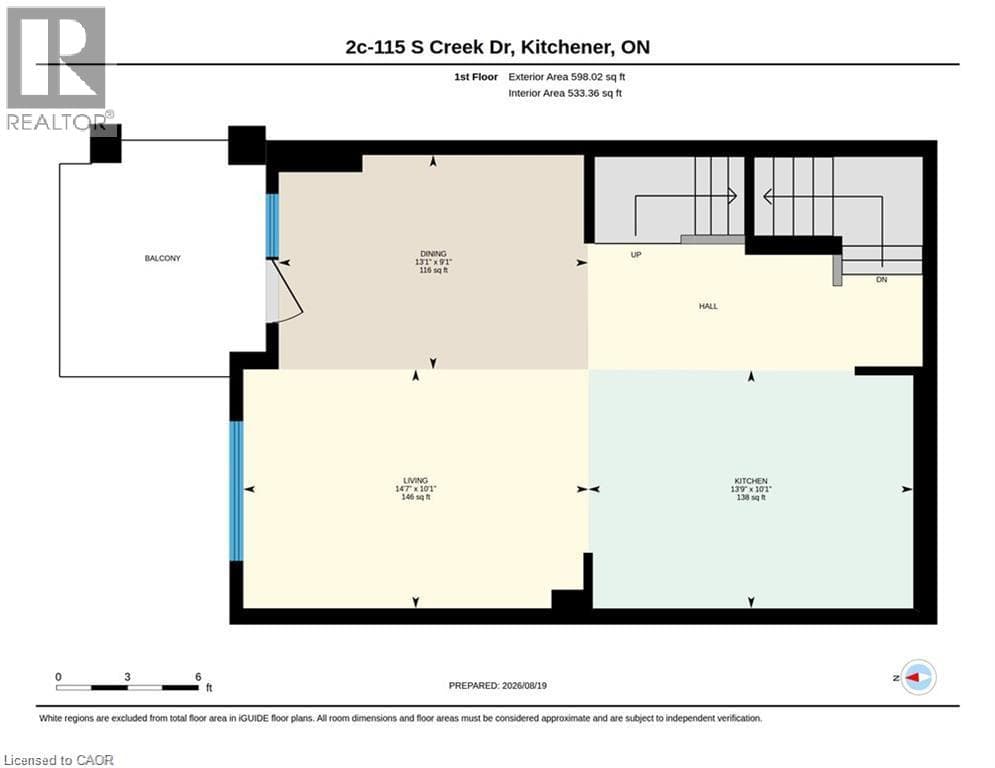 Townhouse for sale at 115 SOUTH CREEK Drive Unit# 2C, Doon South, Kitchener, Ontario, photo 23
