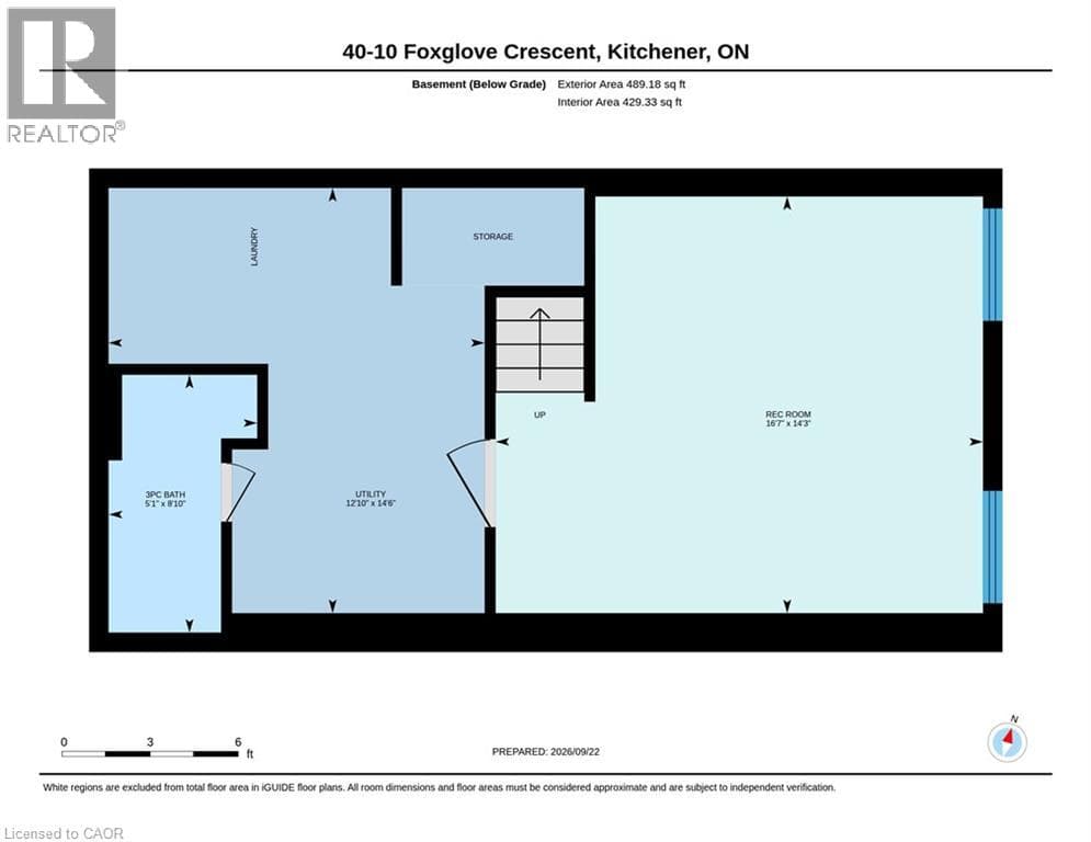 Townhouse for sale at 10 FOXGLOVE Crescent Unit# 40, Laurentian West, Kitchener, Ontario, photo 37