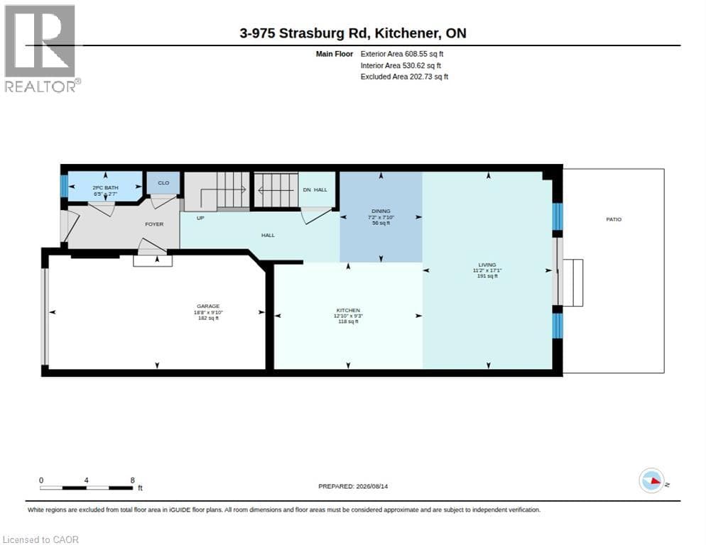 Townhouse for sale at 975 STRASBURG Road Unit# 3, Country Hills, Kitchener, Ontario, photo 34