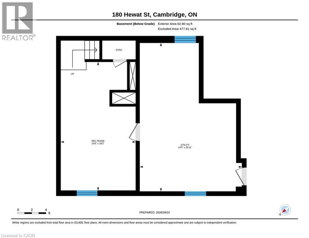 Detached for sale at 180 HEWAT Street, Central Park, Cambridge, Ontario, photo 49