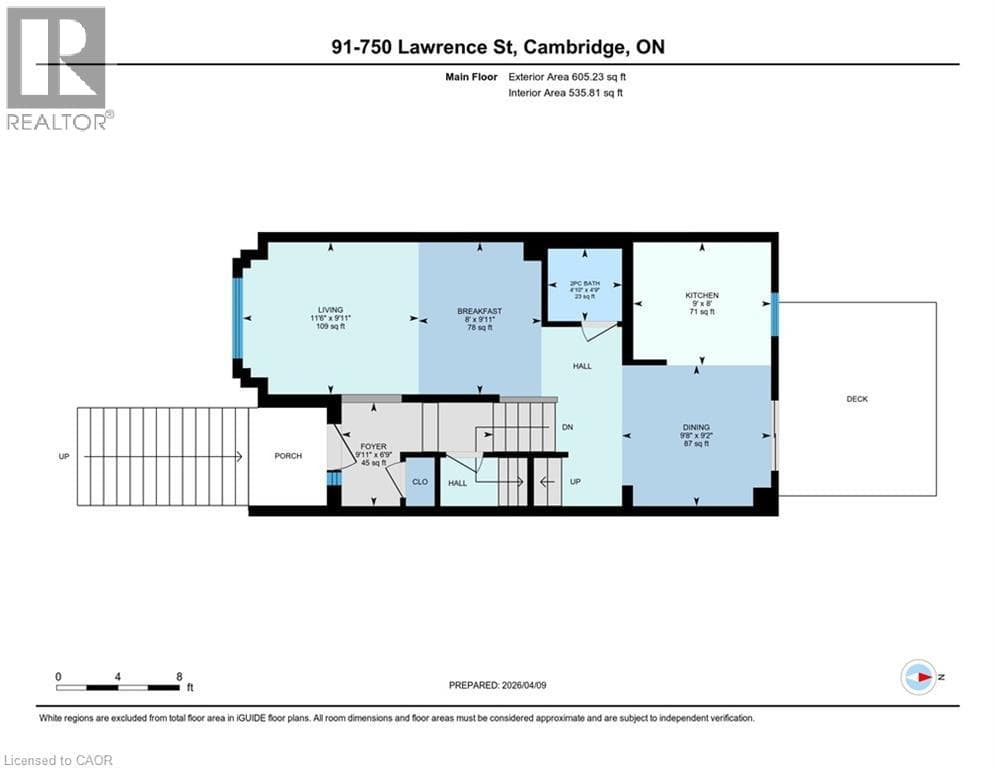 Townhouse for sale at 750 LAWRENCE Street Unit# 91, Central Park, Cambridge, Ontario, photo 31