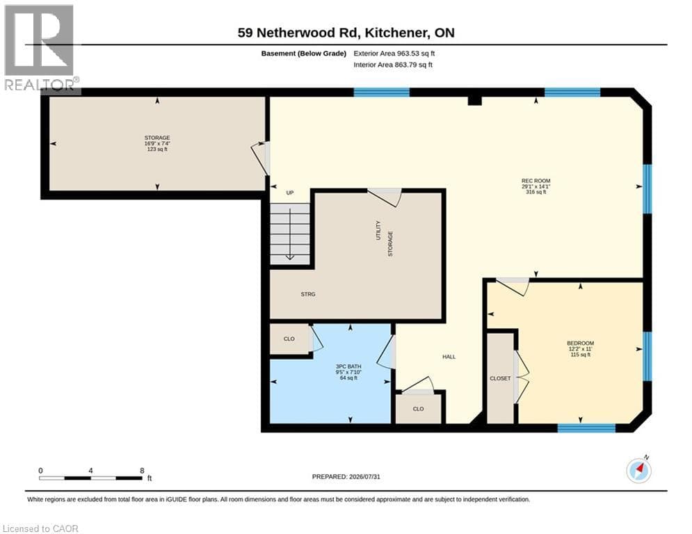 Detached for sale at 59 NETHERWOOD Road, Doon South, Kitchener, Ontario, photo 50