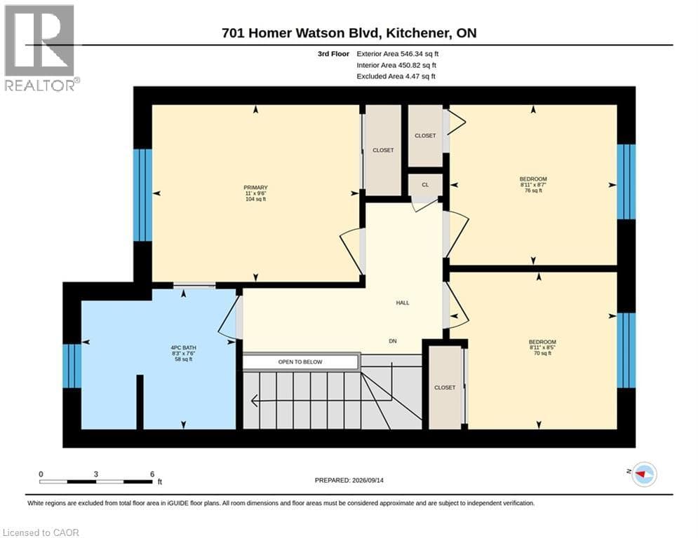Townhouse for sale at 701 HOMER WATSON Boulevard Unit# 45, Country Hills East, Kitchener, Ontario, photo 38