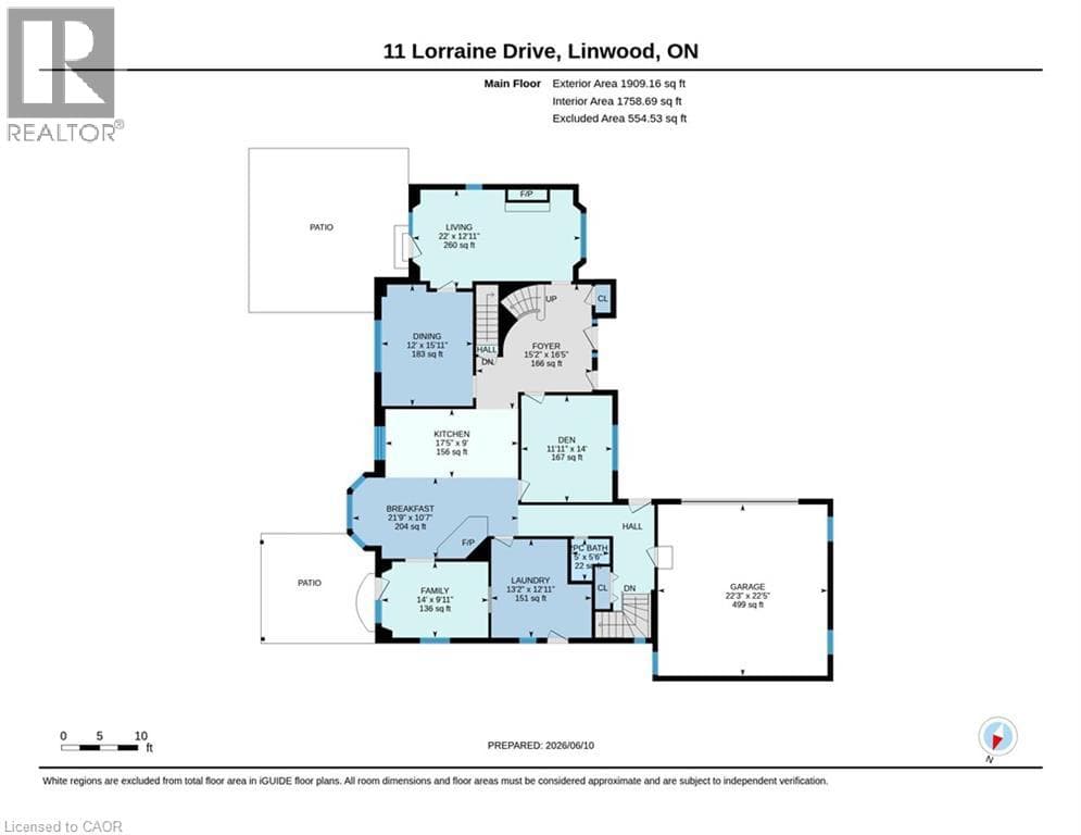 Detached for sale at 11 LORRAINE Drive, Linwood, Wellesley, Ontario, photo 48