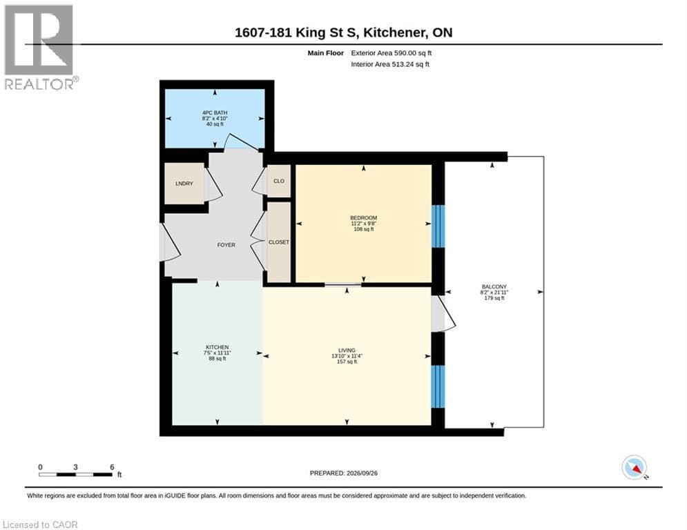 Apartment for sale at 181 KING Street S Unit# 1607, Uptown West, Waterloo, Ontario, photo 34