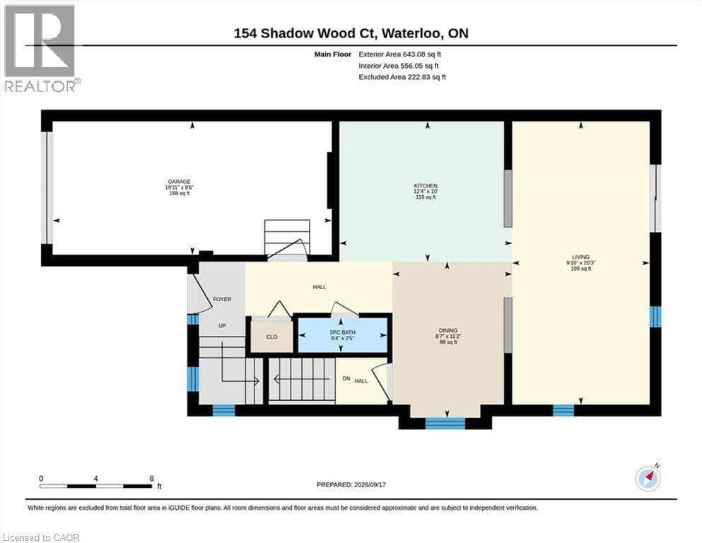 Townhouse for sale at 154 SHADOW WOOD Court, University Downs, Waterloo, Ontario, photo 39