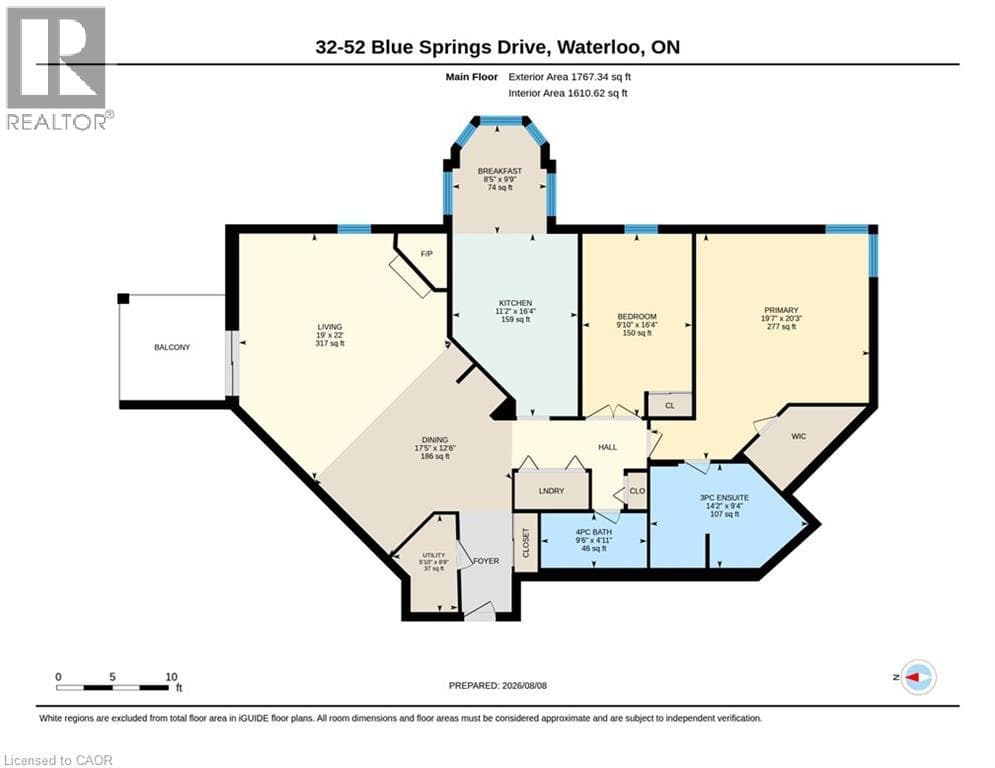 Apartment for sale at 52 BLUE SPRINGS Drive Unit# 32, Lincoln Heights, Waterloo, Ontario, photo 30
