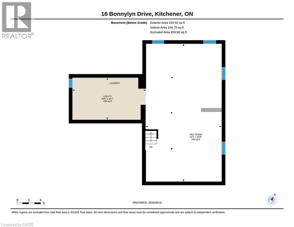 Detached for sale at 16 BONNYLYN Drive, Forest Hill, Kitchener, Ontario, photo 50