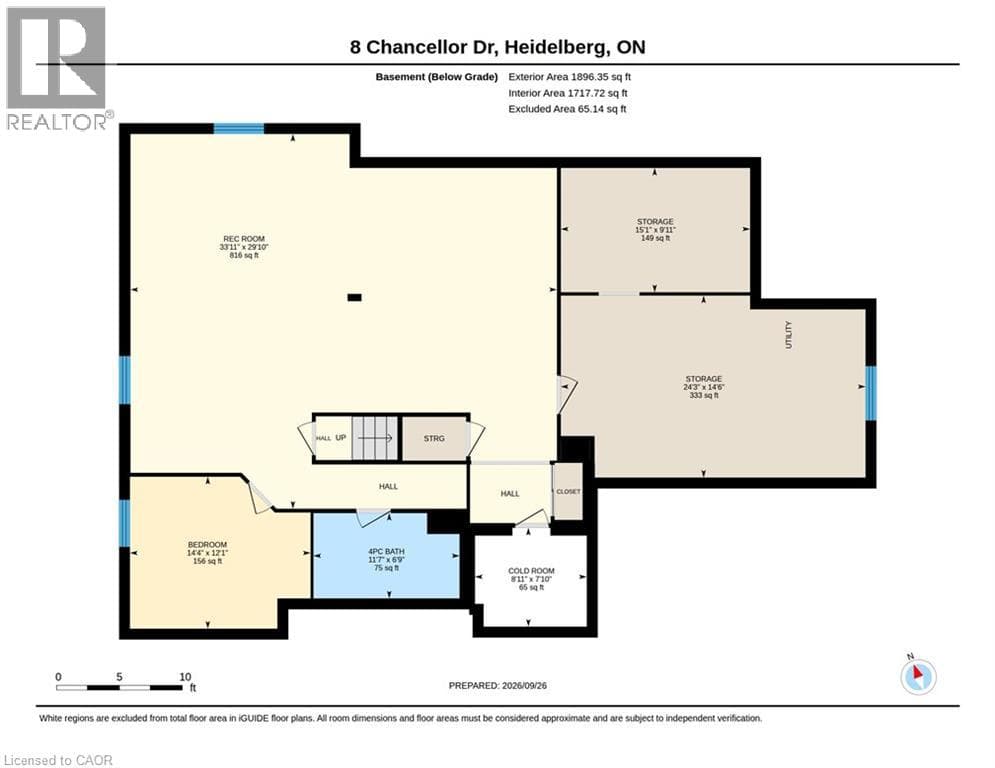 Detached for sale at 8 CHANCELLOR Drive, St. Clements, Wellesley, Ontario, photo 37
