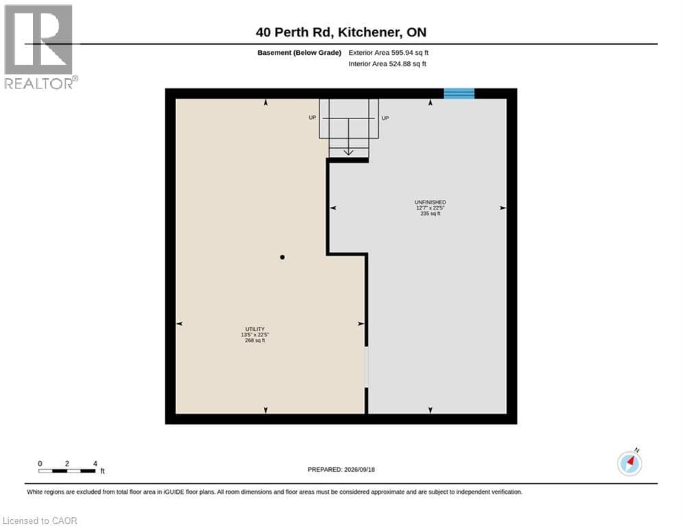 Detached for sale at 40 PERTH Road, Southdale, Kitchener, Ontario, photo 32