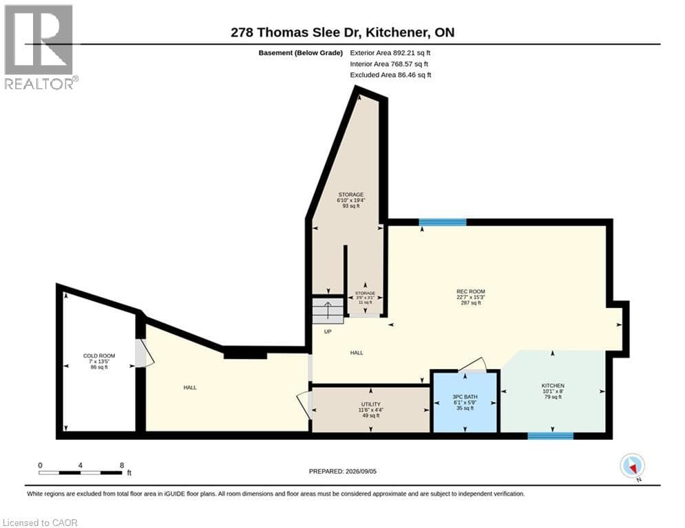 Detached for sale at 278 THOMAS SLEE Drive, Doon South, Kitchener, Ontario, photo 28