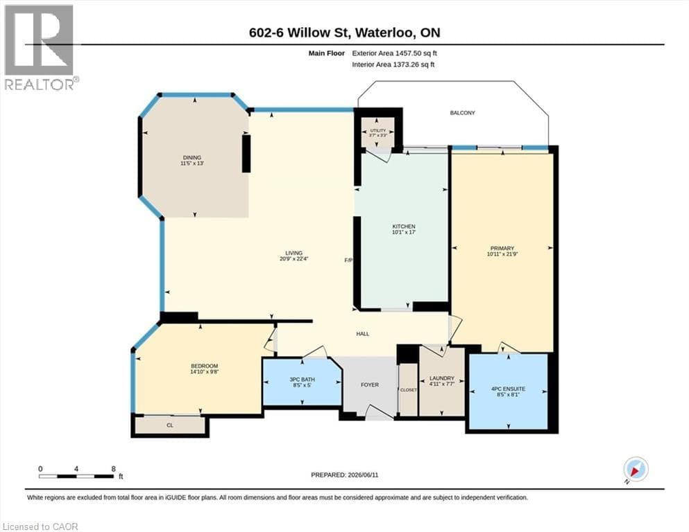Apartment for sale at 6 WILLOW Street Unit# 602, Mary Allen, Waterloo, Ontario, photo 49